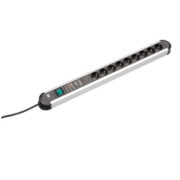 Steckdosenleiste 9f. mit Wippschalter 331.072 