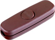 Schnur-Zwischenschalter braun 924.045 