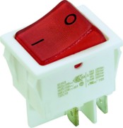 EB-Wippenschalter ws/rt,16(8)A250V 2p. 924.096 