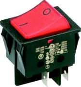 EB-Wippenschalter sw/rt,16(8)A250V 2p. 924.099 