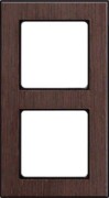 Rahmen 2-fach Holz wenge-psw D 20.672.200.192 
