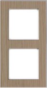 Rahmen 2-fach Holz eiche-rws D 20.672.201.022 