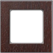 Rahmen 1-fach Holz wenge-alu D 20.671.200.702 