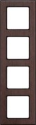Rahmen 4-fach Holz wenge-psw D 20.674.200.192 