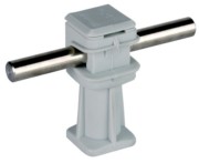 Leitungshalter grau H 36mm f. Rd 8mm M6 LH DS 8 H36 IGM6 GR 