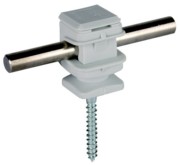 Leitungshalter grau H 16mm f. Rd 8mm LH DS 8 H16 HS5X50GR 