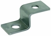 Endstück Z-Form mit 2 Bohrungen ES ZF 2XB18 V2A 