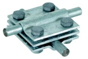 Kreuzstück St/tZn f.Rd 8-10/8-10mm KS8.10810FL30ZPSTTZN 