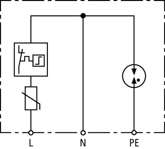 Überspannungs-Ableiter Typ 2 DEHNcord DCOR L 2P 275 