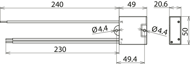 Überspannungs-Ableiter Typ 2 DEHNcord DCOR L 2P 275 