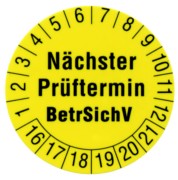 Beha-Amprobe Prüfetiketten 30mm FTC00001239D(VE250) 