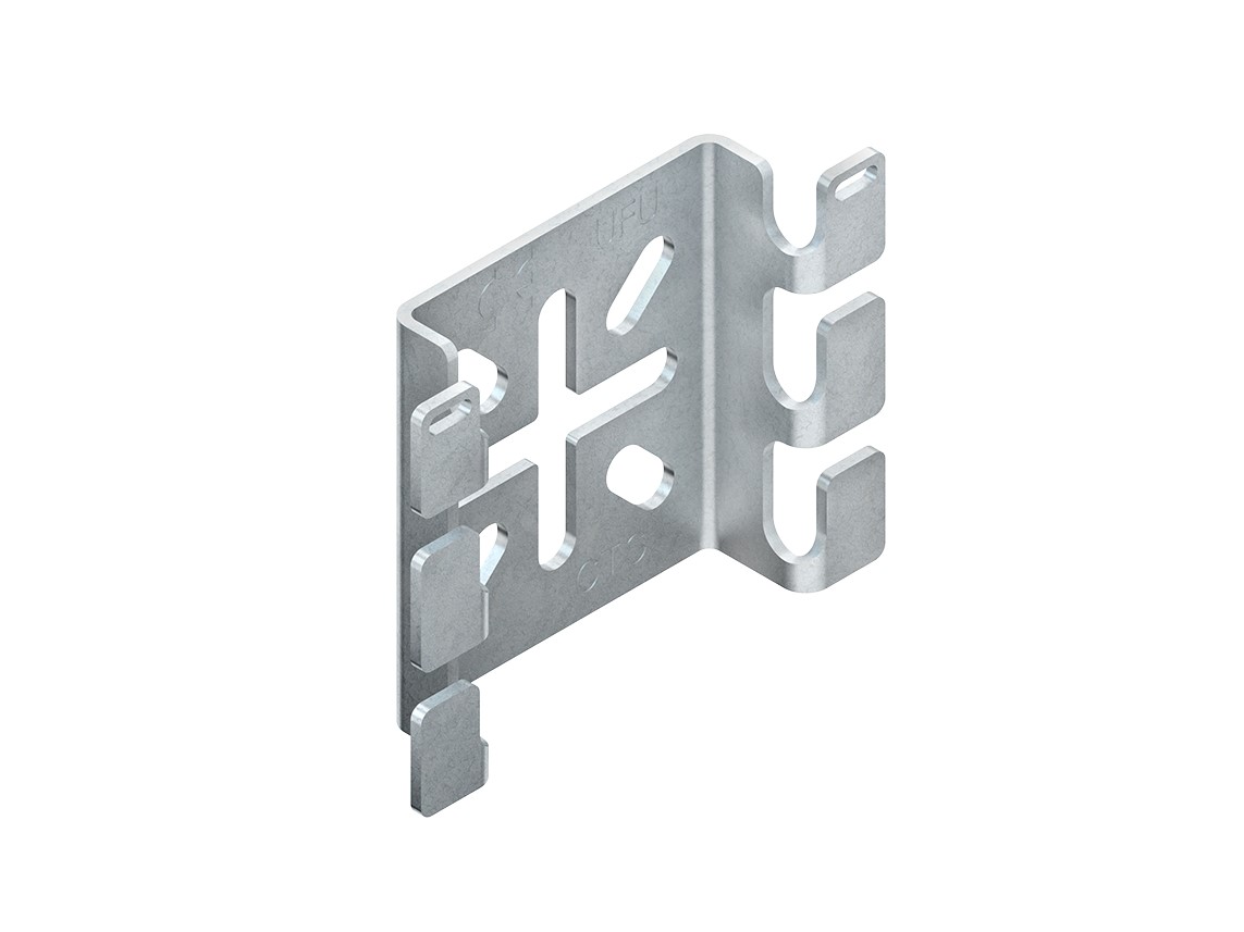 Gitterrinnen-Montagebügel bandverzinkt GTMB 65 S 