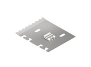 Trennstegbefestig.-platte B=199,Stahl S LZTP 200 