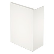 Endstück 80x210mm, PVC, rws WDK HE80210RW 