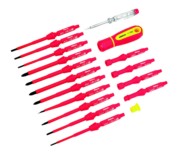 Schraub.Wechselklingen-Set VDE, 18-tlg. 117862 