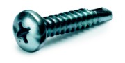 Kreuzschl.Blechschraube 4,8x22 vz Halbrundk. 190435 