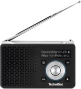 Digital-Radio Schwarz/Silber DIGITRADIO1 A 