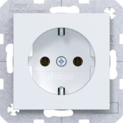 Hager Steckdose Ax/Cx liweiß mt WAS1100WM 