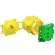 Geräte-Verbindungsdose 2-tlg.EB-Öffn.D=60mm 1265-01 