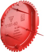 Signal-Deckel rot 1181-60 