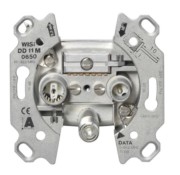 Durchgangsdose, 10 dB 3-Loch, Um,KDG zert. DD11M0650 