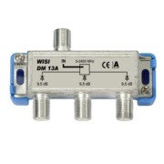 Verteiler 3f. 5-2400MHz, 9,5dB DM13A 