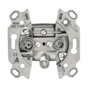 Durchgangsdose, 14 dB 3-Loch, KDG zert. DD15 HP 