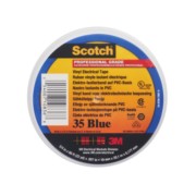 PVC Elektro-Isolierband 19 mm x 20 m, blau Scotch 35 19x20 bl 