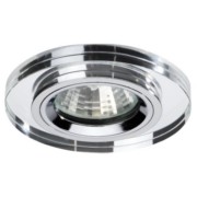 NV-Einbaudownlight GX5,3/50W chrom/Glas 00028200 