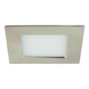 LED-Einbauleuchte 12V DC 3000K, nickel 12110153 