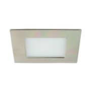 LED-Einbauleuchte 12V DC 3000K, nickel 12128153 