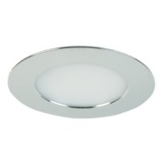 LED-Einbauleuchte 12V DC 3000K, chrom 12129023 