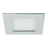 LED-Einbauleuchte 12V DC 3000K, chrom 12130023 