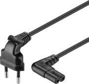 Goobay Netzkabel 2m,m.Winkelsteckersw 97350 