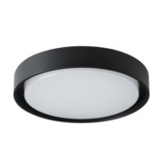 LED-Wandleuchte 830, schwarz, IP54 60107183 