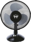 DeKon Tischventilator 23cm, 30W, osz. B 236 Stratos sw 