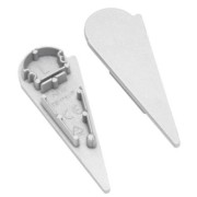 Endstück für Profil weiss 53080070 