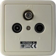Stichdose 3-Loch SATSD3K/ClassA 