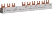 Phasenschiene 3P,10qmm,10mod,Gabel KDN363J 