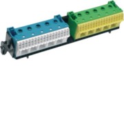 PE/N-Klemme m.Träger 2x22 Quick-Connect FZ383 