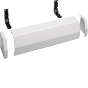 Kabelrangierkanal 2feldig, RAL9010 FZ142 