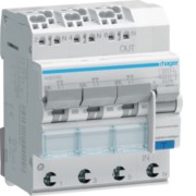 FI/LS-Schalter 3x 1P+N, 6 kA ADZ316D 