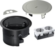 Installationsdose R02 2x SCHUKO, Keyst. si BSR02D02 