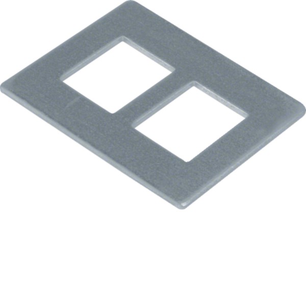 Montageplatte 2xRJ45 19,3x14,8 GTVDM012 