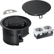 Installationsdose R02 2x SCHUKO, Keystone BSR02D03 