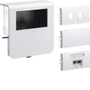 Geräteträger leer 20x80mm verkehrsweiß SL20080915 vws 