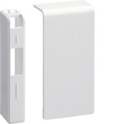 Endstück schnittkasch. 20x80mm verkehrsweiß SL200806 vws 