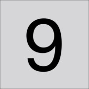 RZB Ziffer sw 120mm f.d.superflache HNL 99223.013.9 