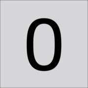 RZB Ziffer sw 120mm f.d.superflache HNL 99223.013.0 