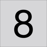 RZB Ziffer sw 120mm f.d.superflache HNL 99223.013.8 